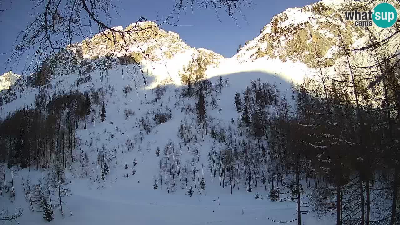 Live webcam Vršič – Baita di montagna Erjavčeva – Slovenia