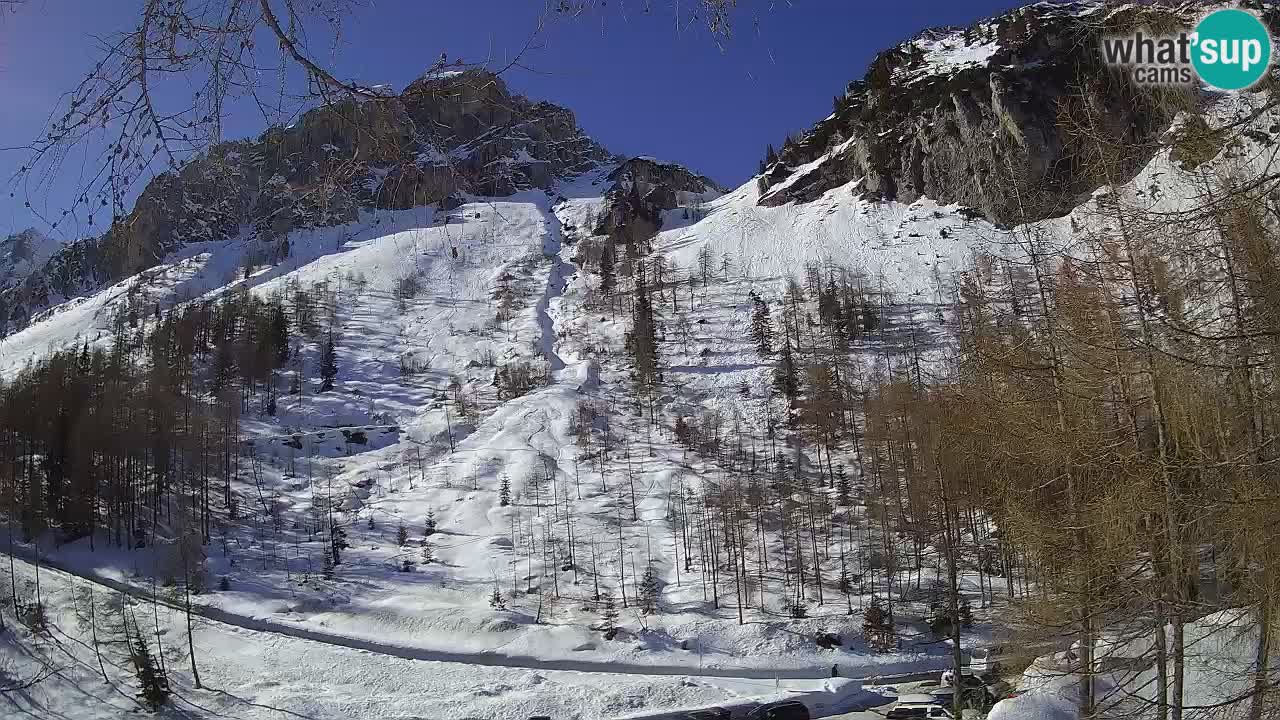 Live webcam Vršič – Baita di montagna Erjavčeva – Slovenia