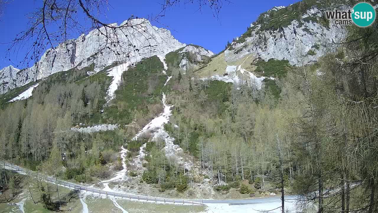 Webcam en direct Vršič – Maison Erjavčeva – Slovénie