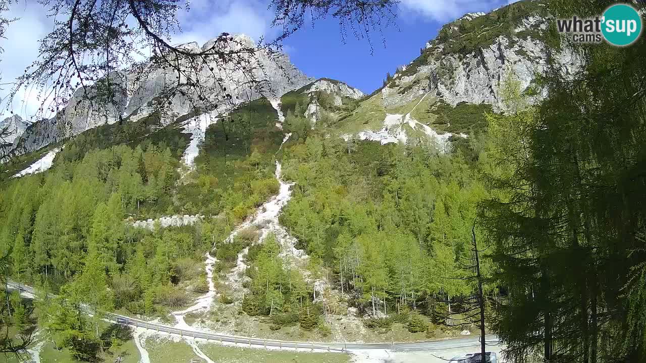 Live webcam Vršič – Baita di montagna Erjavčeva – Slovenia