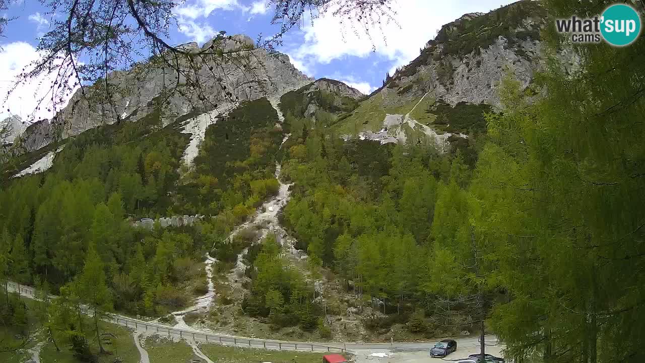 Webcam en direct Vršič – Maison Erjavčeva – Slovénie