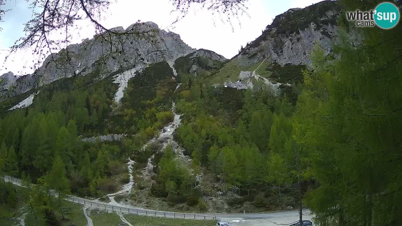 Cámara web en vivo Vršič – Casa Erjavčeva – Eslovenia