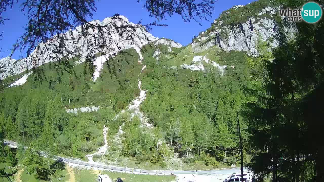 Spletna Kamera Vršič – Erjavčeva hiša – Slovenija