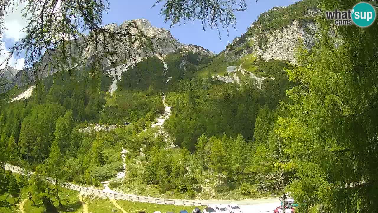 Live webcam Vršič – Baita di montagna Erjavčeva – Slovenia