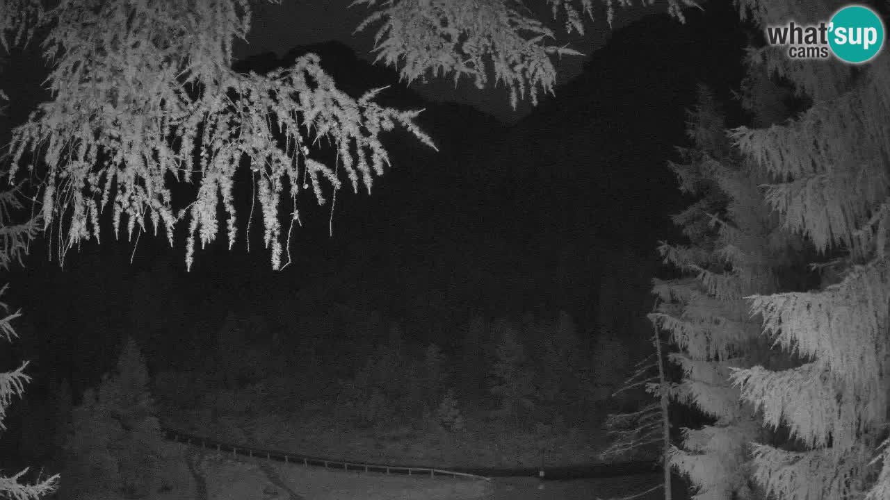 Live webcam Vršič – Baita di montagna Erjavčeva – Slovenia