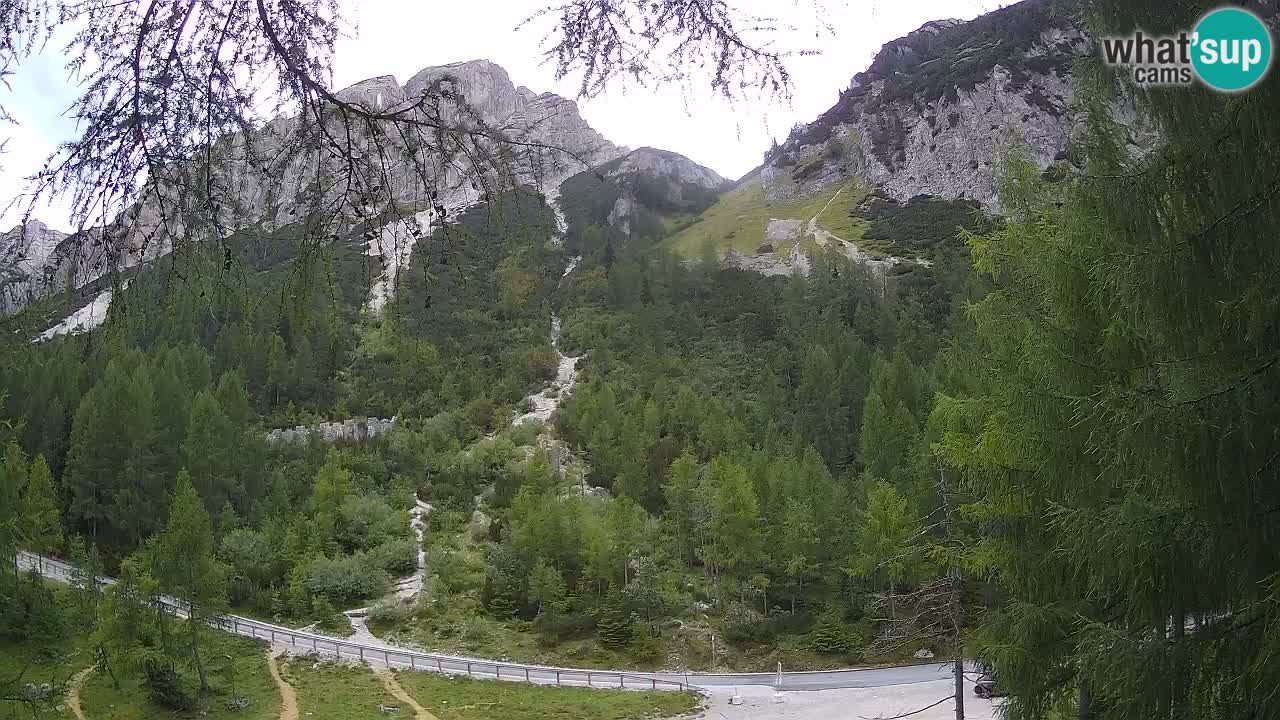Live webcam Vršič – Baita di montagna Erjavčeva – Slovenia