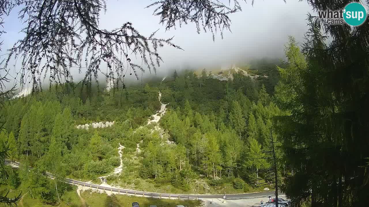 Live webcam Vršič – Baita di montagna Erjavčeva – Slovenia