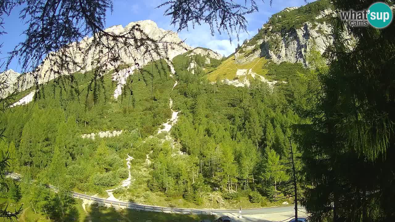 Webcam en direct Vršič – Maison Erjavčeva – Slovénie