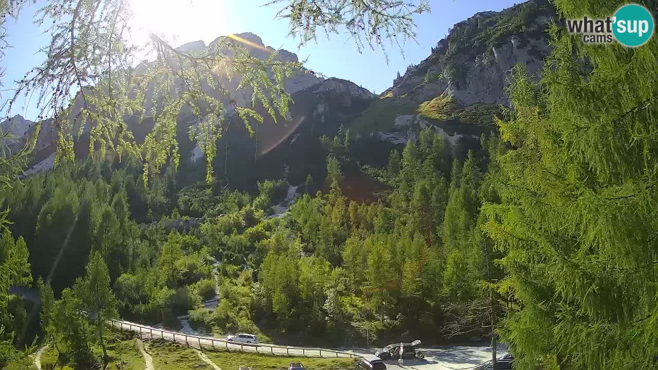 Live webcam Vršič – Baita di montagna Erjavčeva – Slovenia