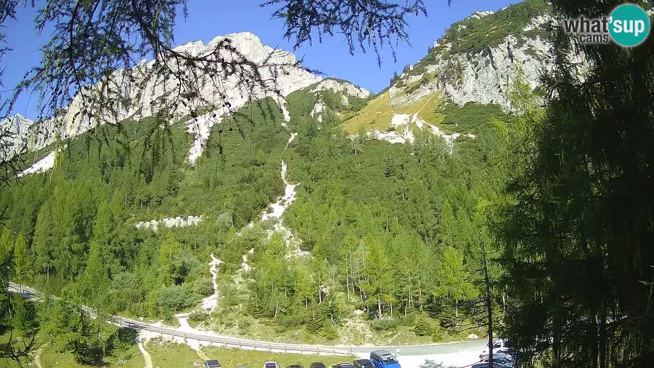Live webcam Vršič – Erjavčeva house – Slovenia