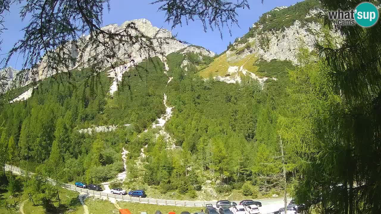 Live webcam Vršič – Baita di montagna Erjavčeva – Slovenia