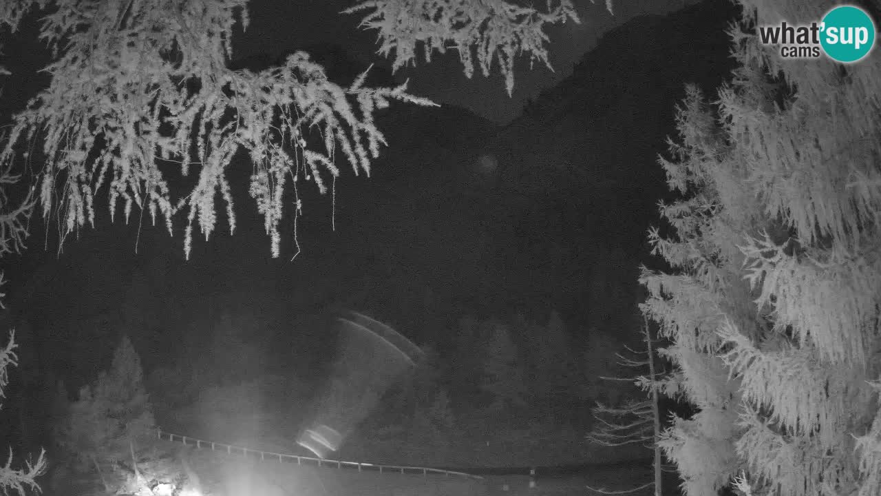 Live webcam Vršič – Baita di montagna Erjavčeva – Slovenia