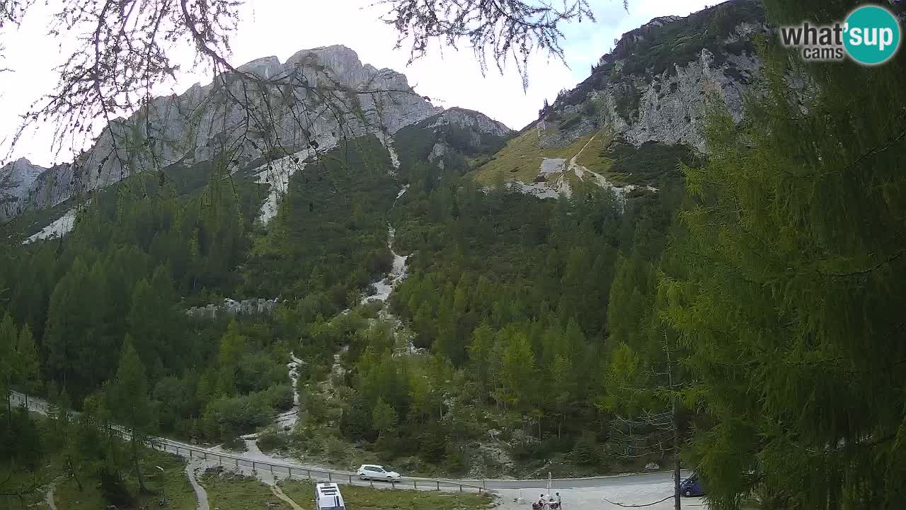 Live webcam Vršič – Baita di montagna Erjavčeva – Slovenia