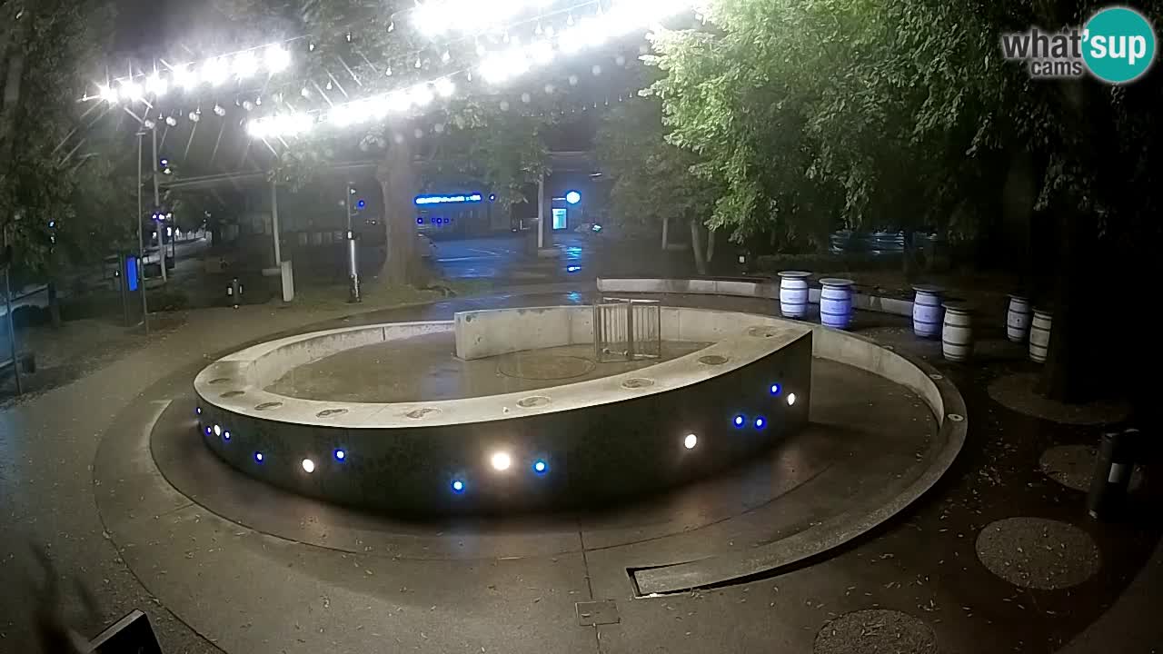 LIVEcam Beer fountain – Green Gold – Žalec – Slovenia