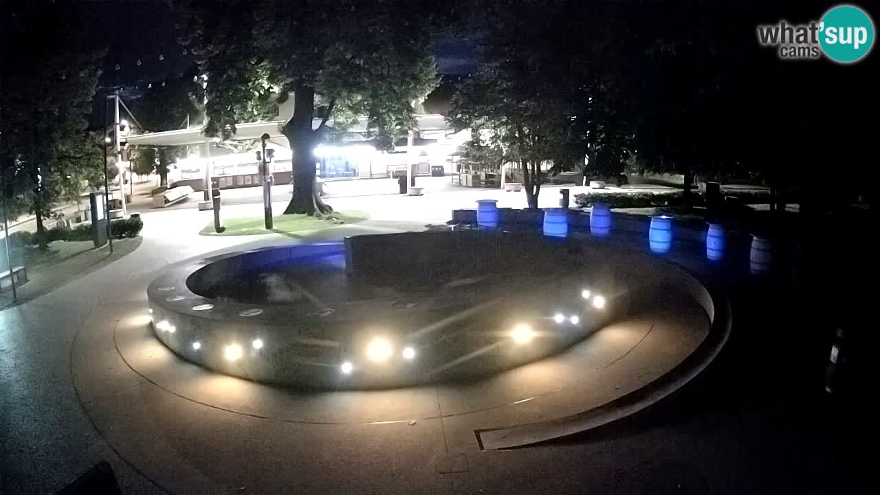 Bier-Springbrunnen Webcam Žalec – Grünen Goldes