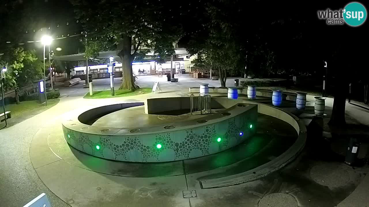LIVEcam Beer fountain – Green Gold – Žalec – Slovenia