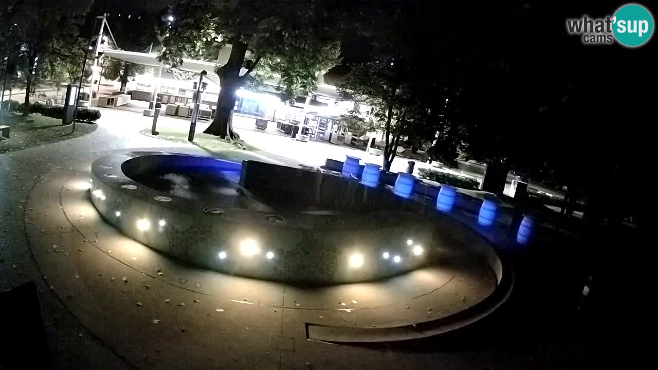 LIVEcam Beer fountain – Green Gold – Žalec – Slovenia