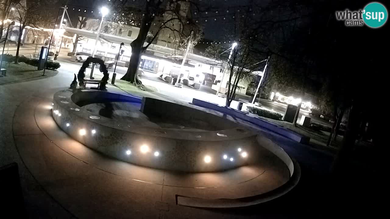 LIVEcam Beer fountain – Green Gold – Žalec – Slovenia