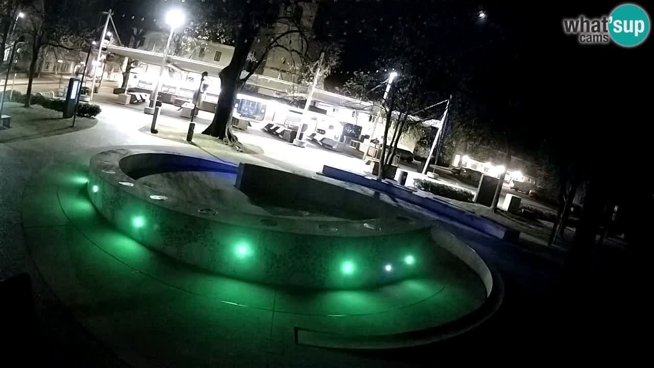 LIVEcam Beer fountain – Green Gold – Žalec – Slovenia