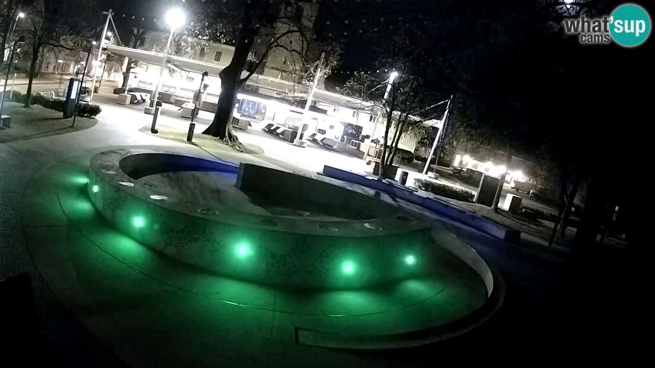 LIVEcam Beer fountain – Green Gold – Žalec – Slovenia