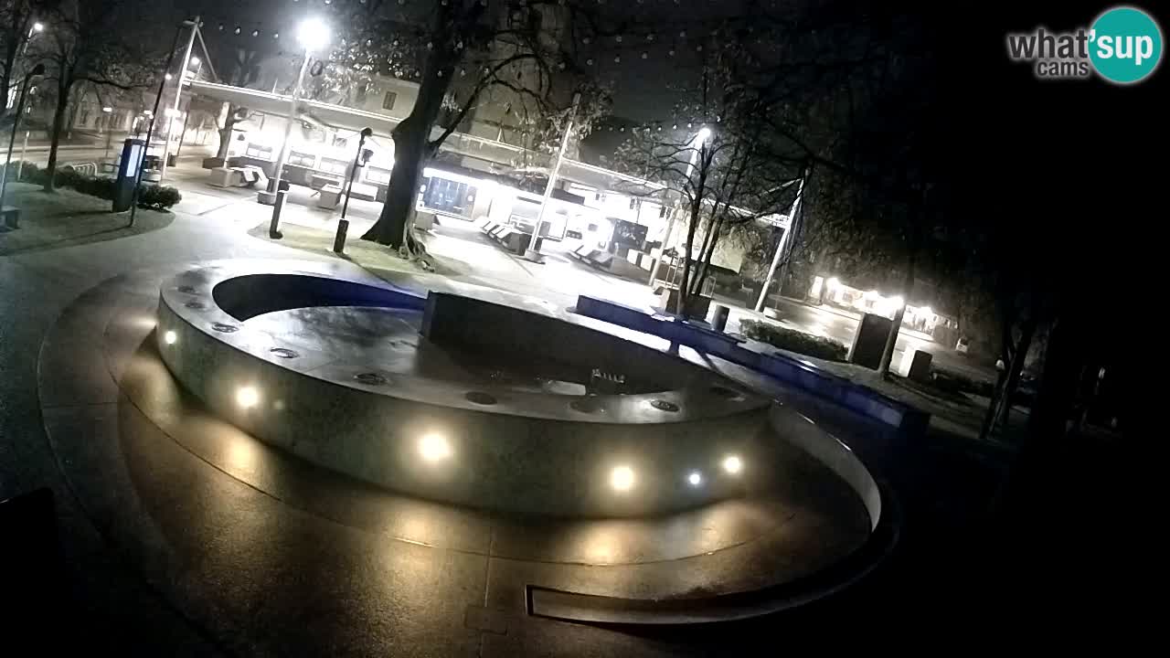 LIVEcam Beer fountain – Green Gold – Žalec – Slovenia