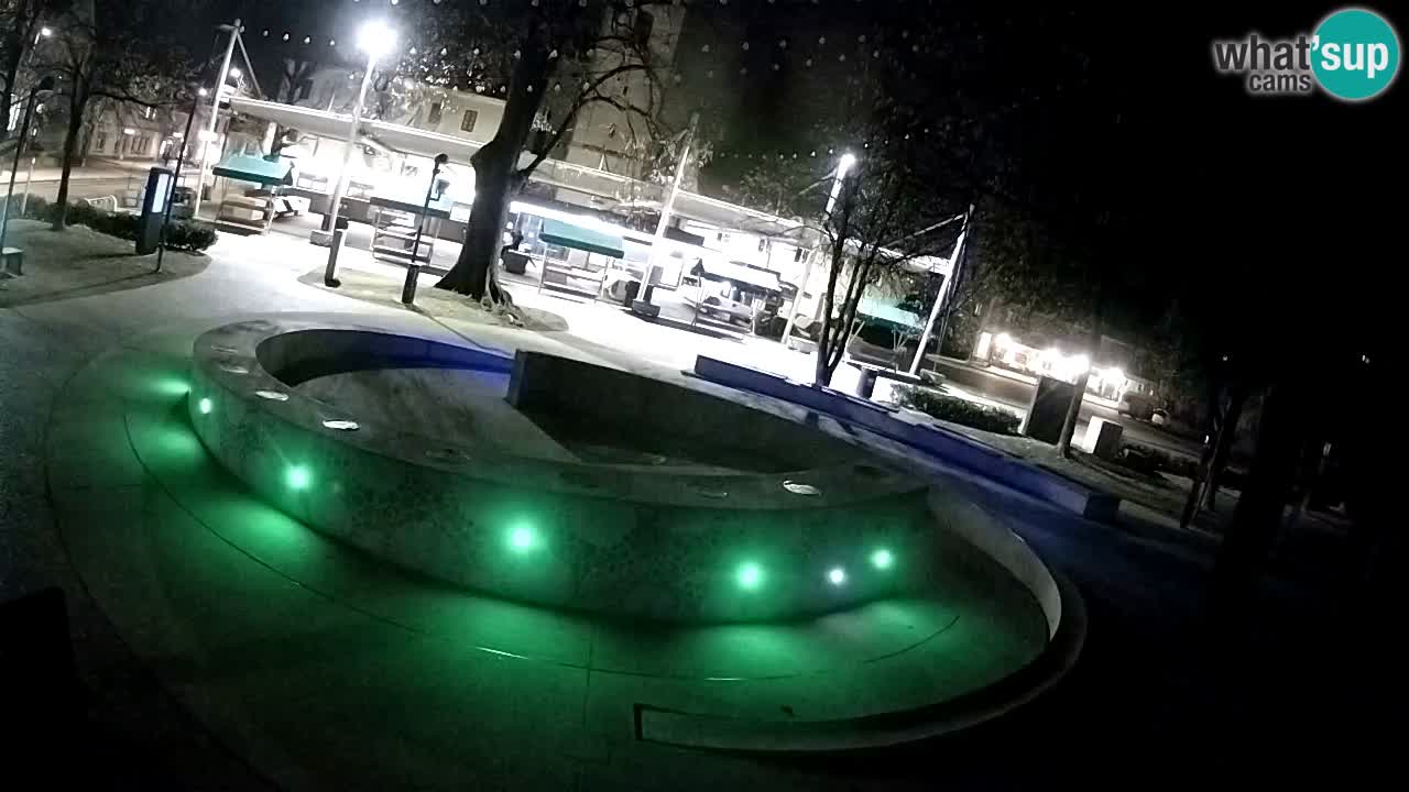 Bier-Springbrunnen Webcam Žalec – Grünen Goldes
