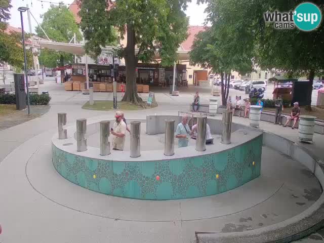 LIVEcam Beer fountain – Green Gold – Žalec – Slovenia