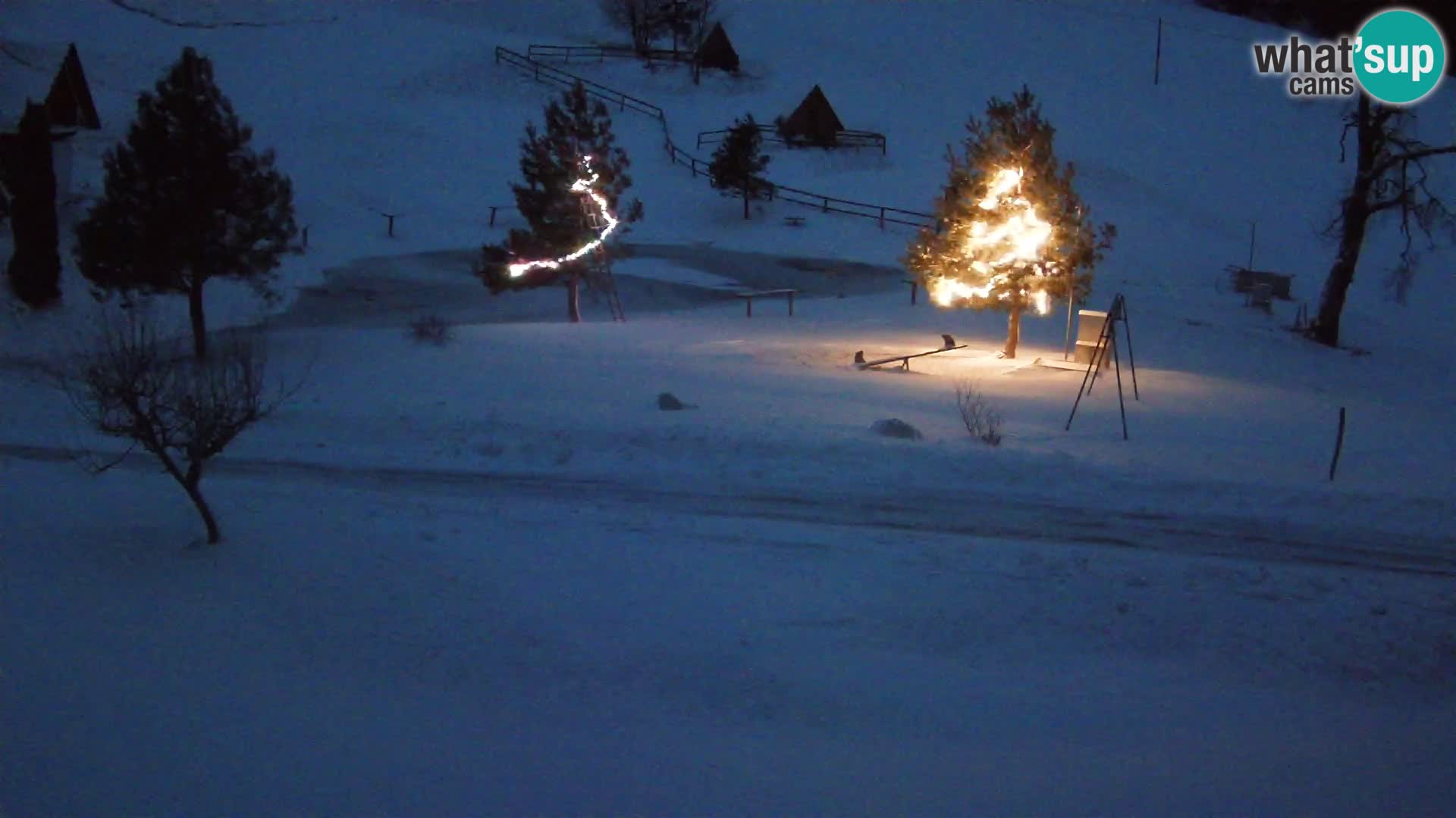 Pond at the Pr’Vrhovc Homestead Webcam