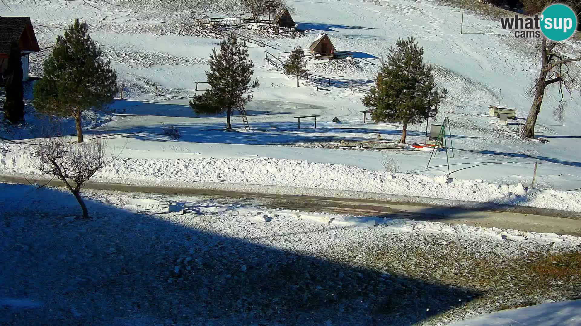 Étang à la ferme Pr’Vrhovc | Caméra en direct