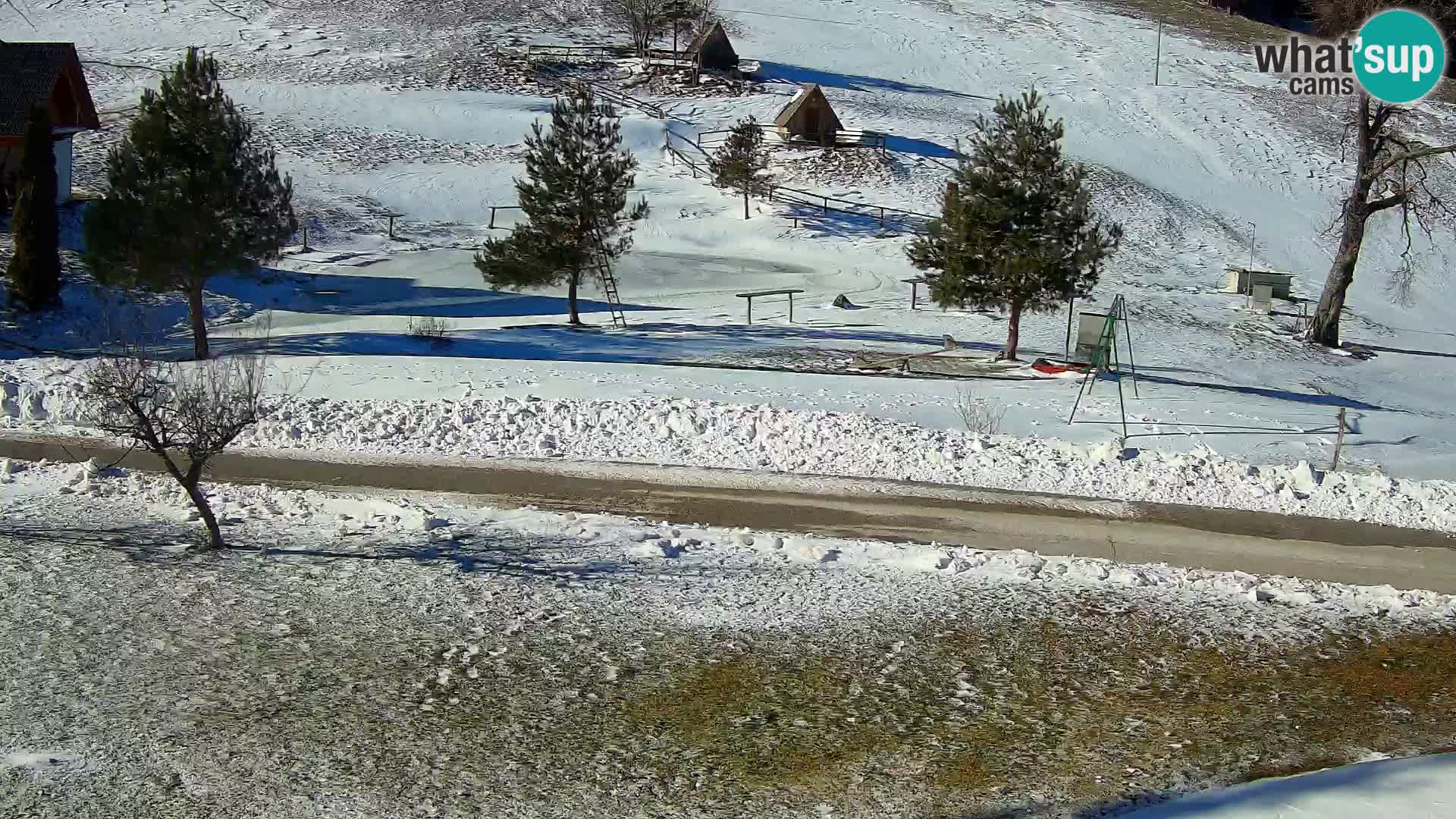 Stagno presso la Fattoria turistica Pr’Vrhovc | webcam in diretta