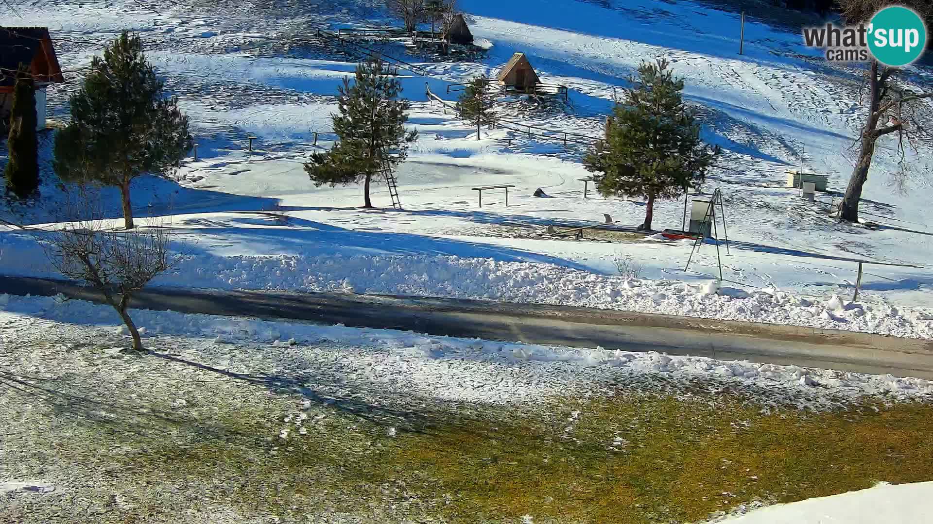 Stagno presso la Fattoria turistica Pr’Vrhovc | webcam in diretta