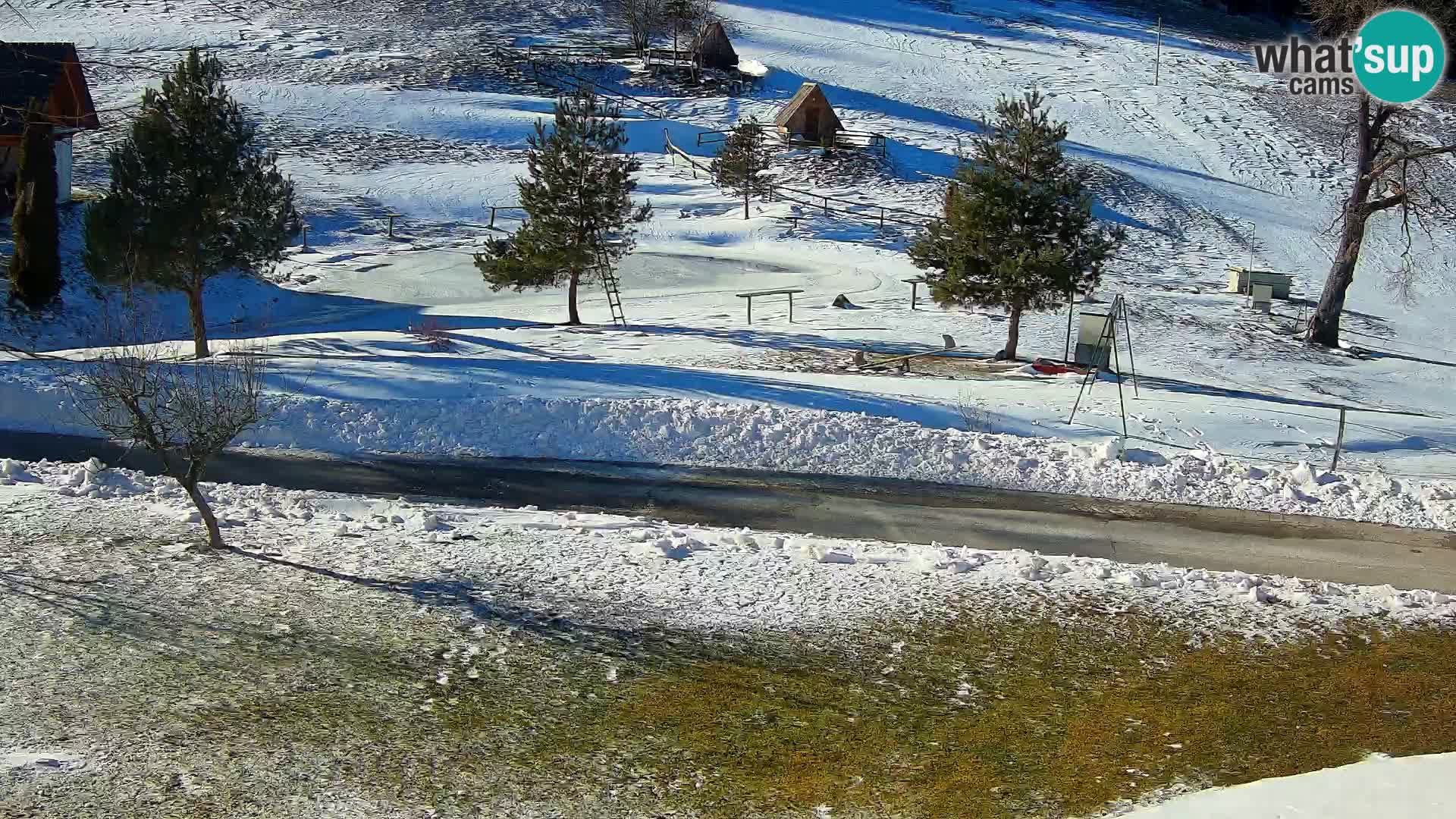 Teich auf dem Bauernhof Pr’Vrhovc | Webkamera