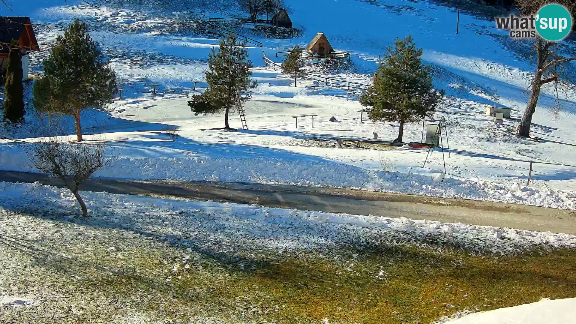 Pond at the Pr’Vrhovc Homestead Webcam