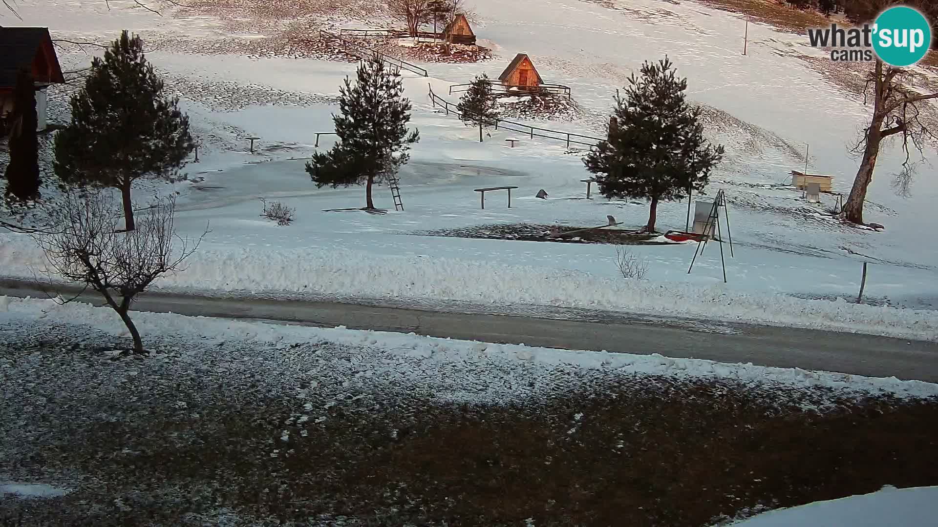 Étang à la ferme Pr’Vrhovc | Caméra en direct