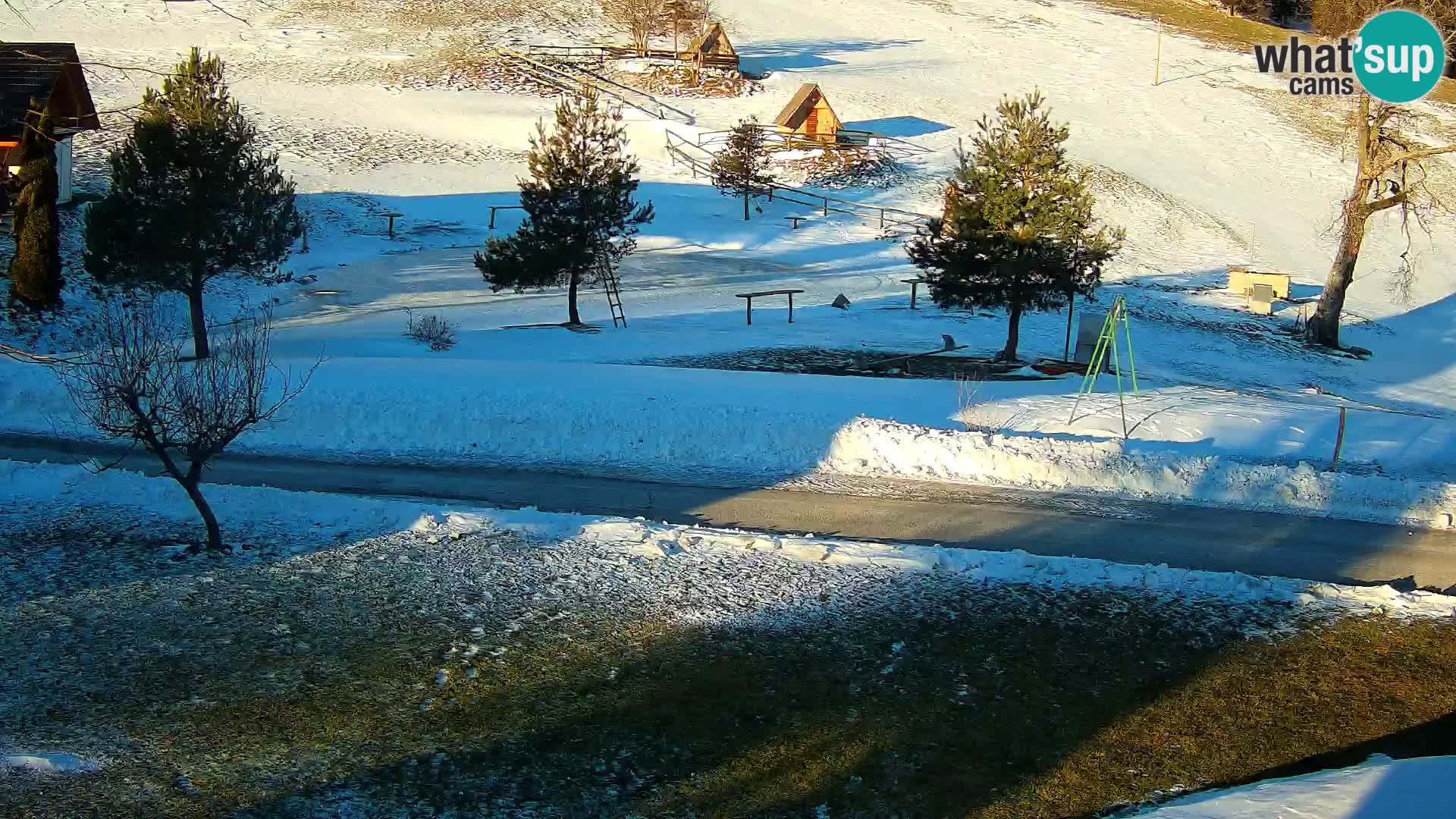 Pond at the Pr’Vrhovc Homestead Webcam