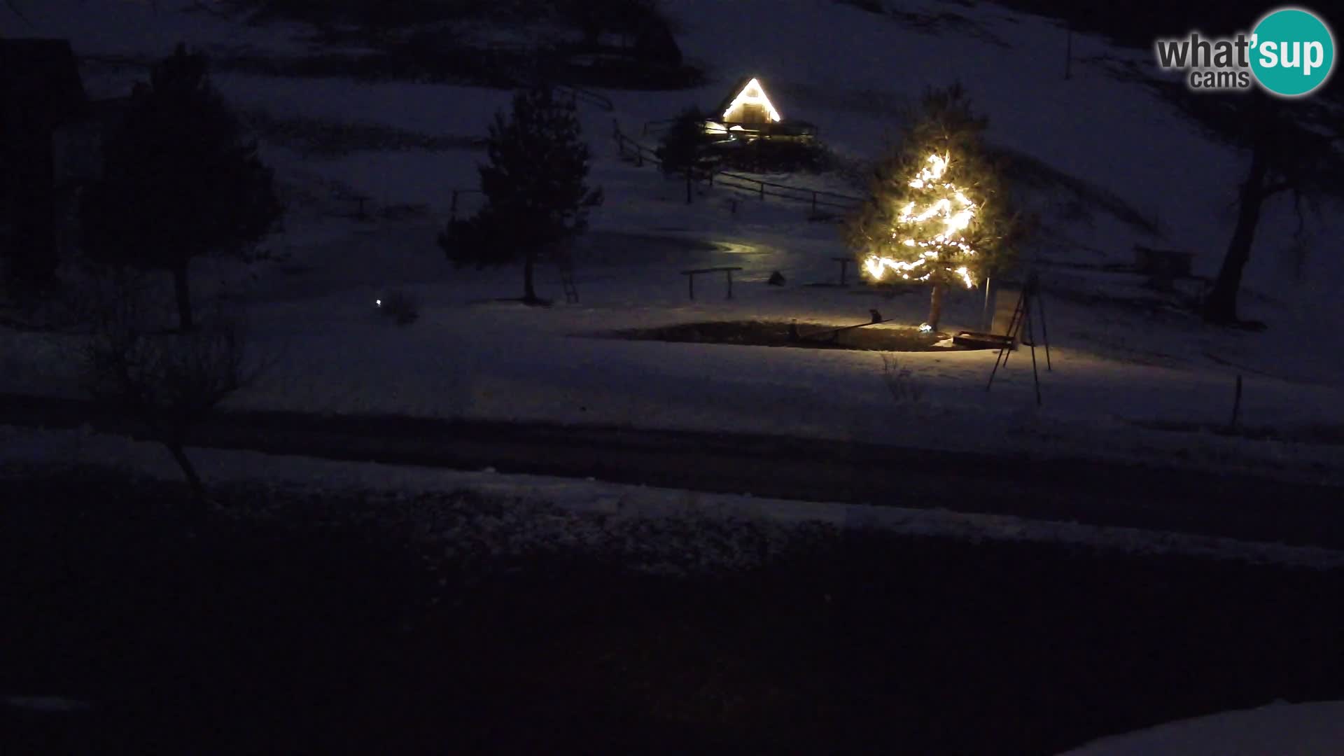 Pond at the Pr’Vrhovc Homestead Webcam