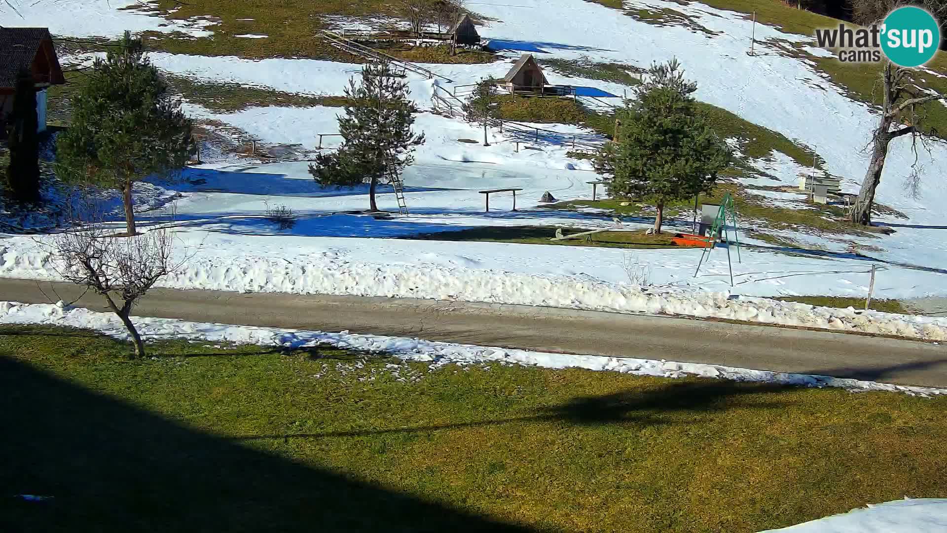 Pond at the Pr’Vrhovc Homestead Webcam