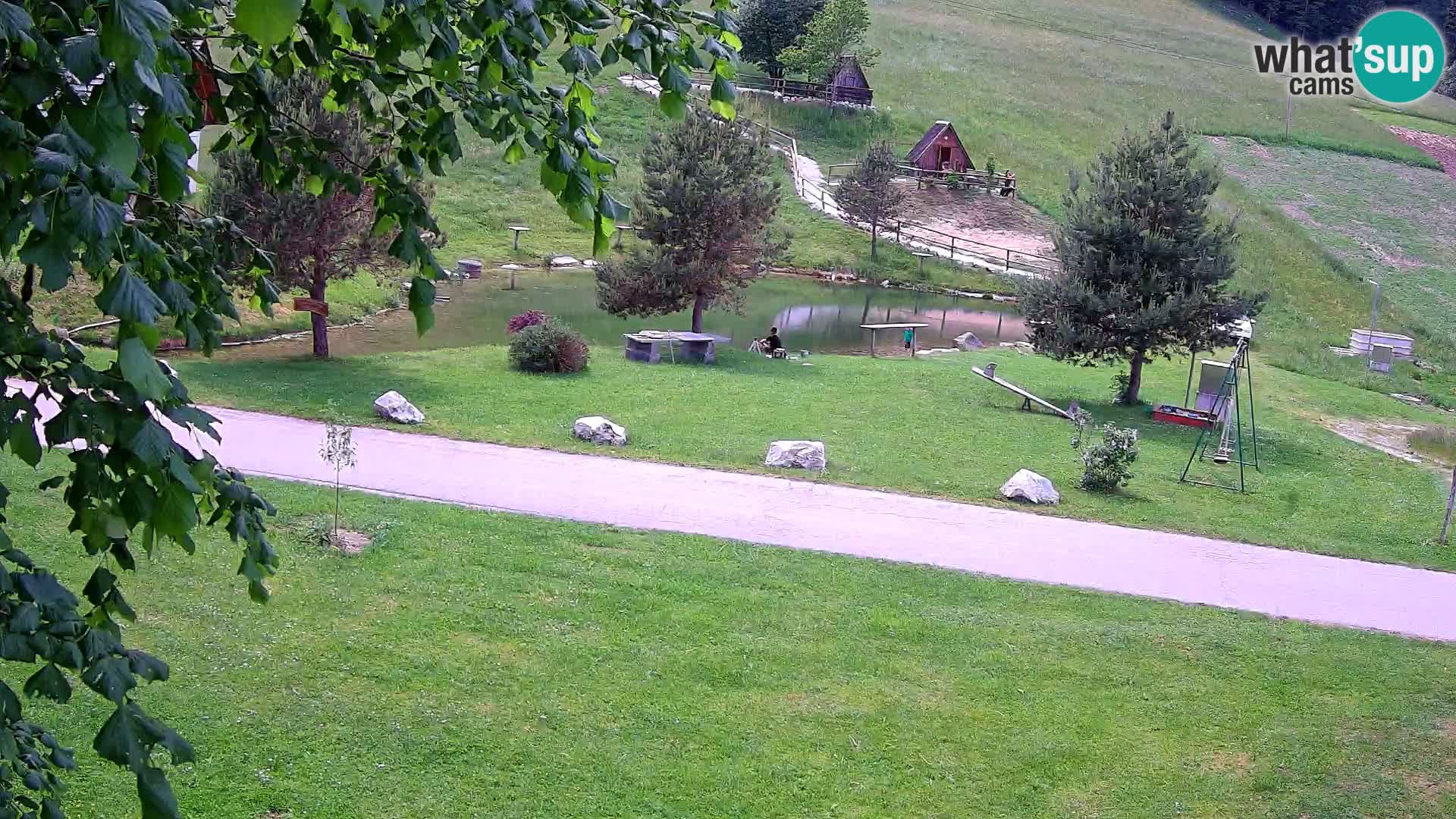 Ribnik na Domačiji Pr’Vrhovc | Spletna kamera