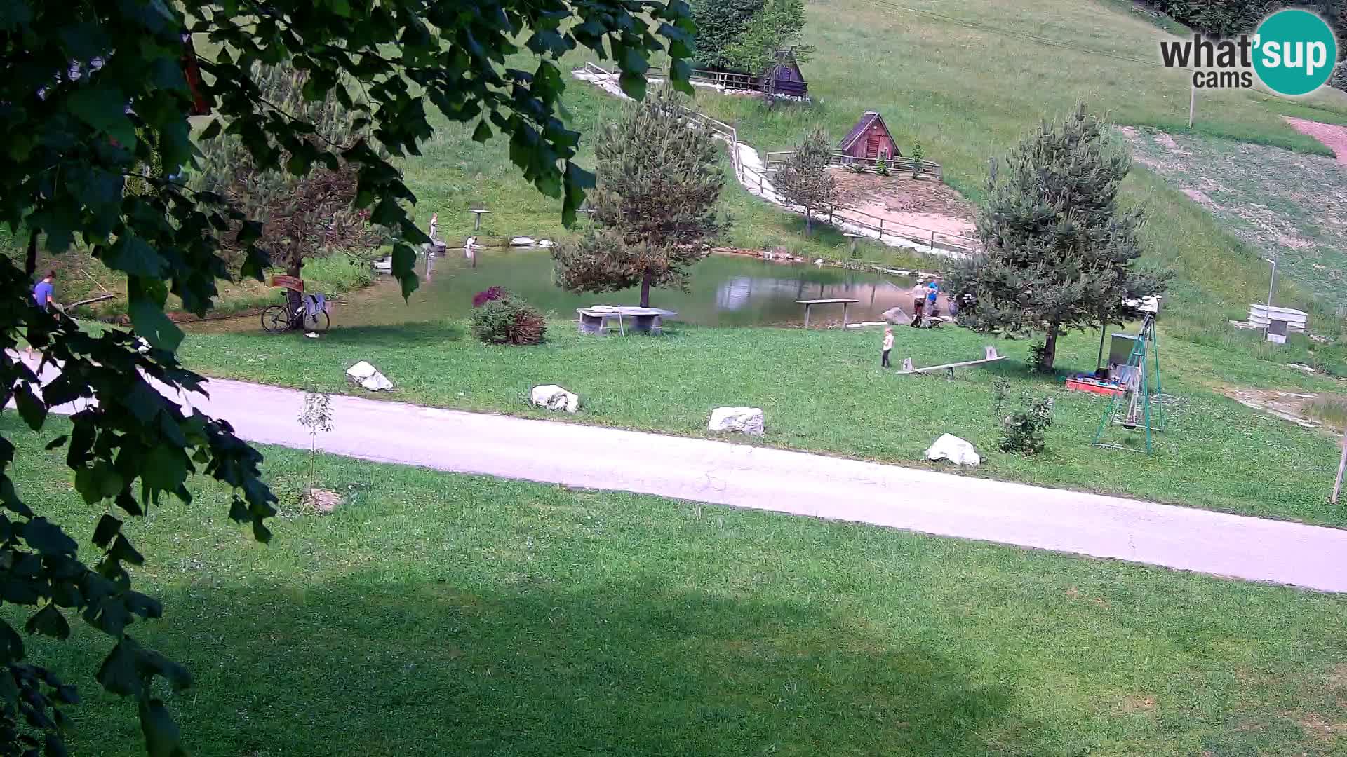 Estanque en la Finca Pr’Vrhovc | Cámara web