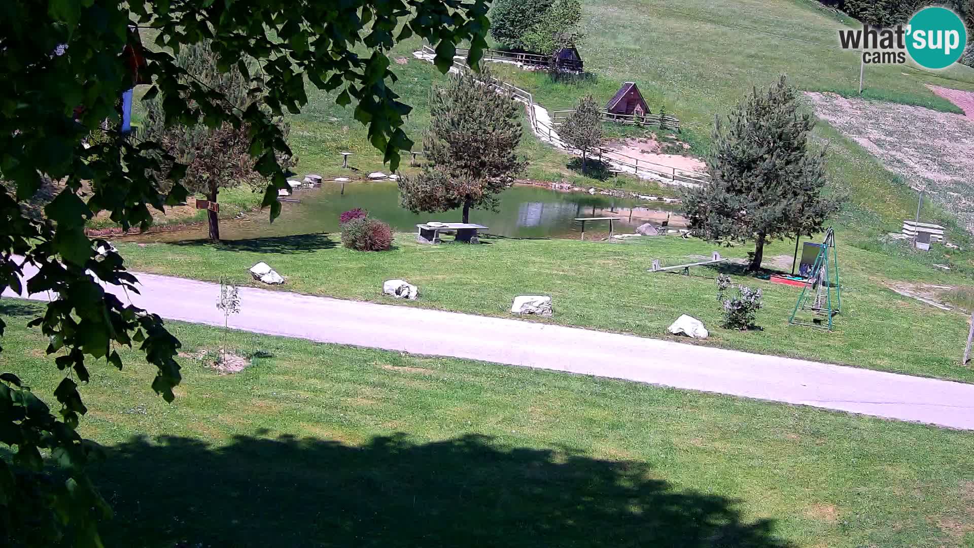 Pond at the Pr’Vrhovc Homestead Webcam