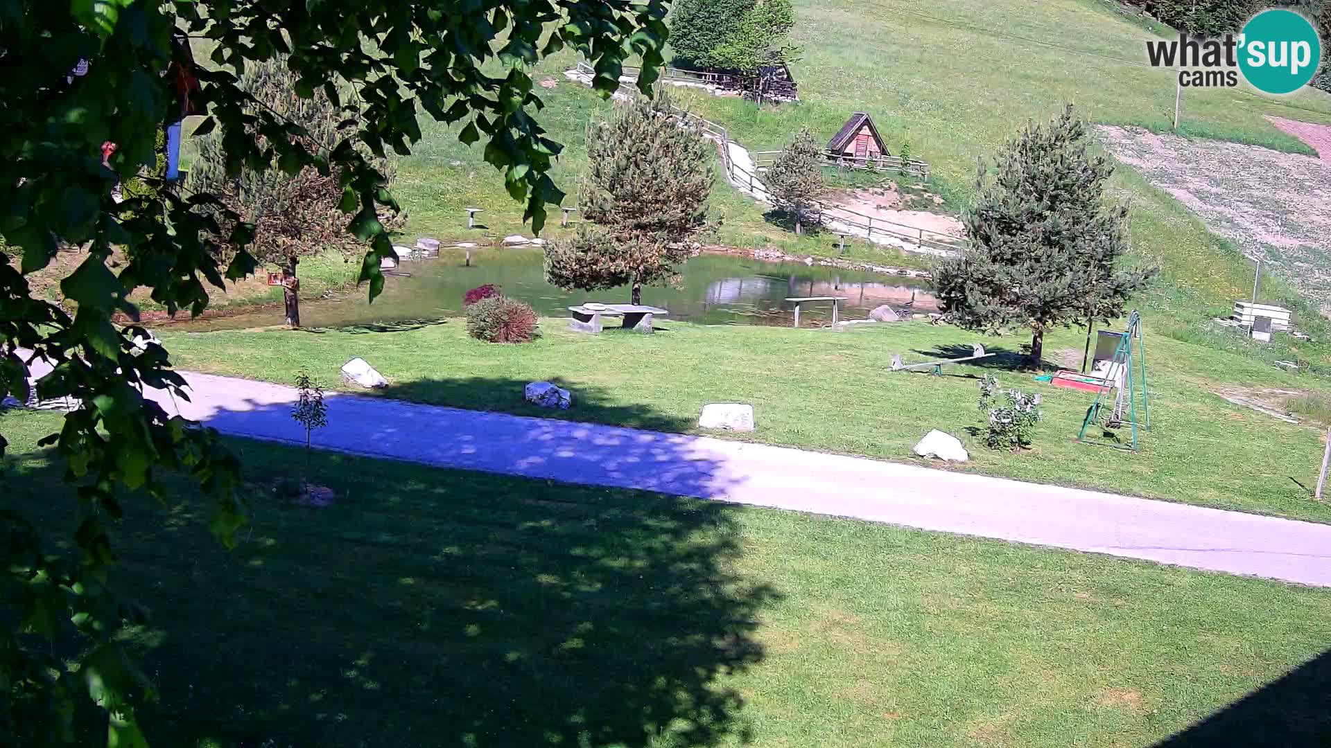 Ribnik na Domačiji Pr’Vrhovc | Spletna kamera