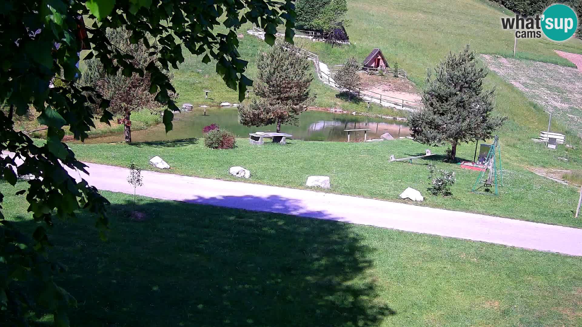 Ribnik na Domačiji Pr’Vrhovc | Spletna kamera