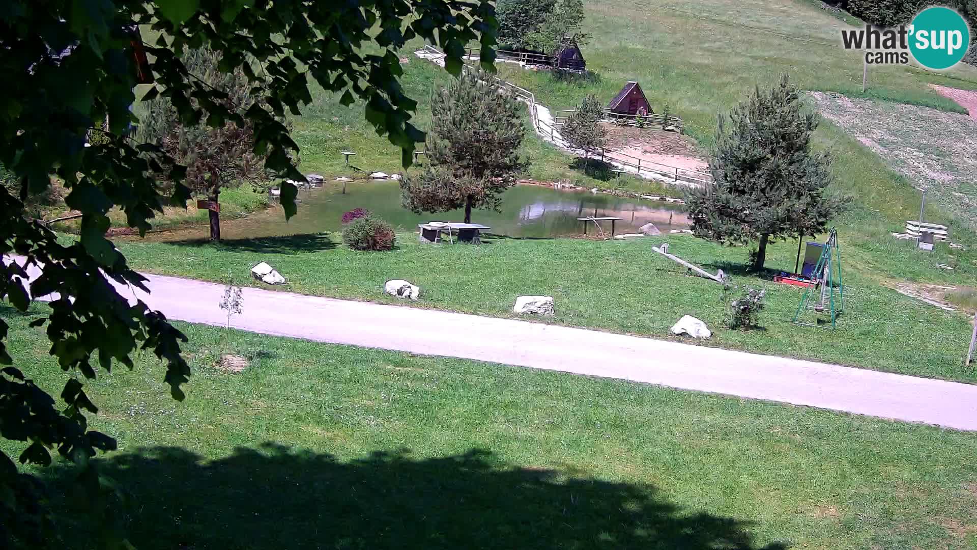 Estanque en la Finca Pr’Vrhovc | Cámara web