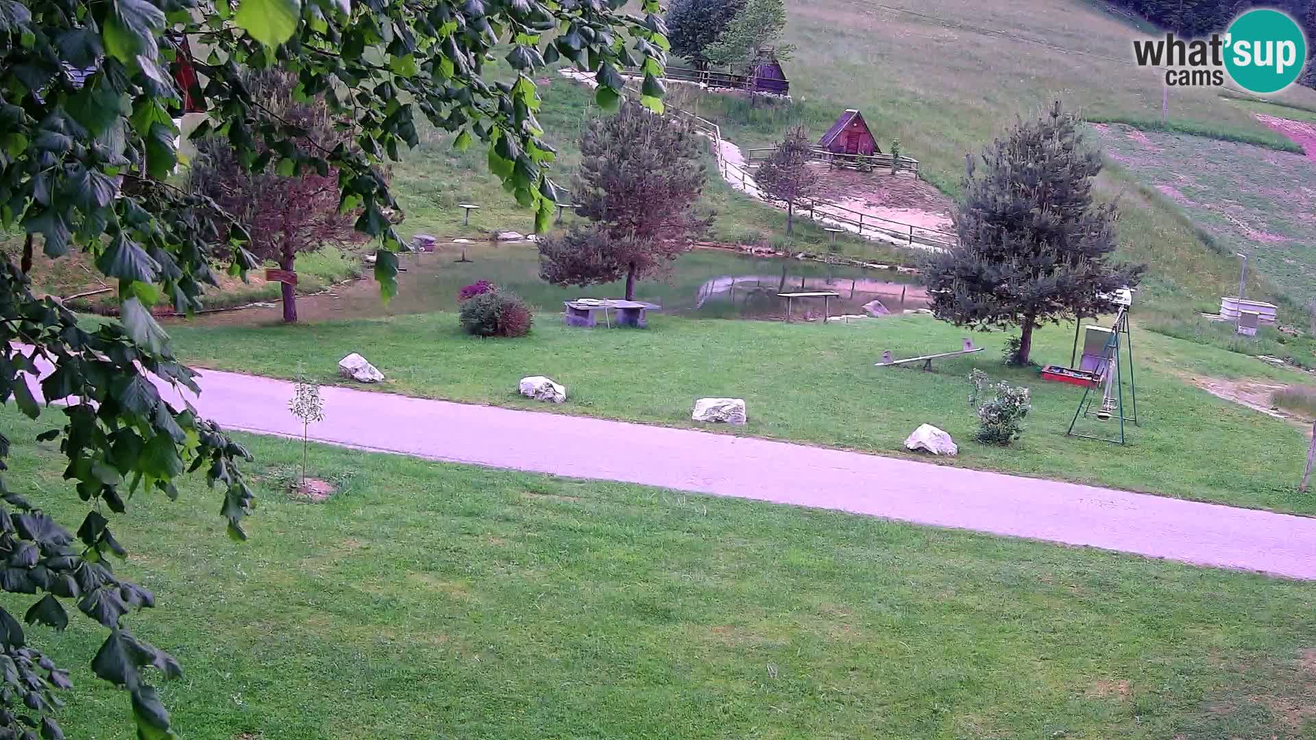 Ribnik na Domačiji Pr’Vrhovc | Spletna kamera