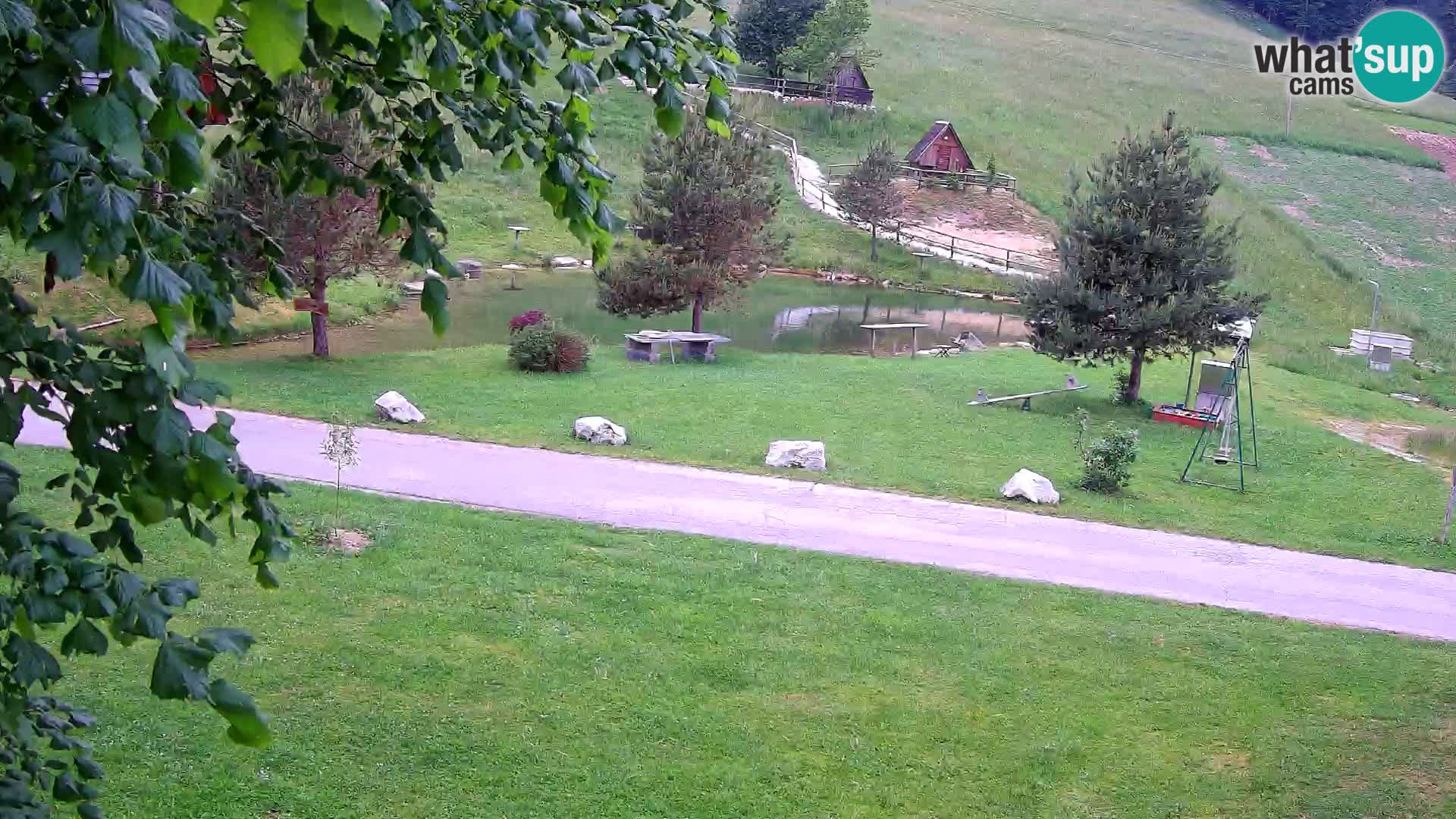 Ribnik na Domačiji Pr’Vrhovc | Spletna kamera