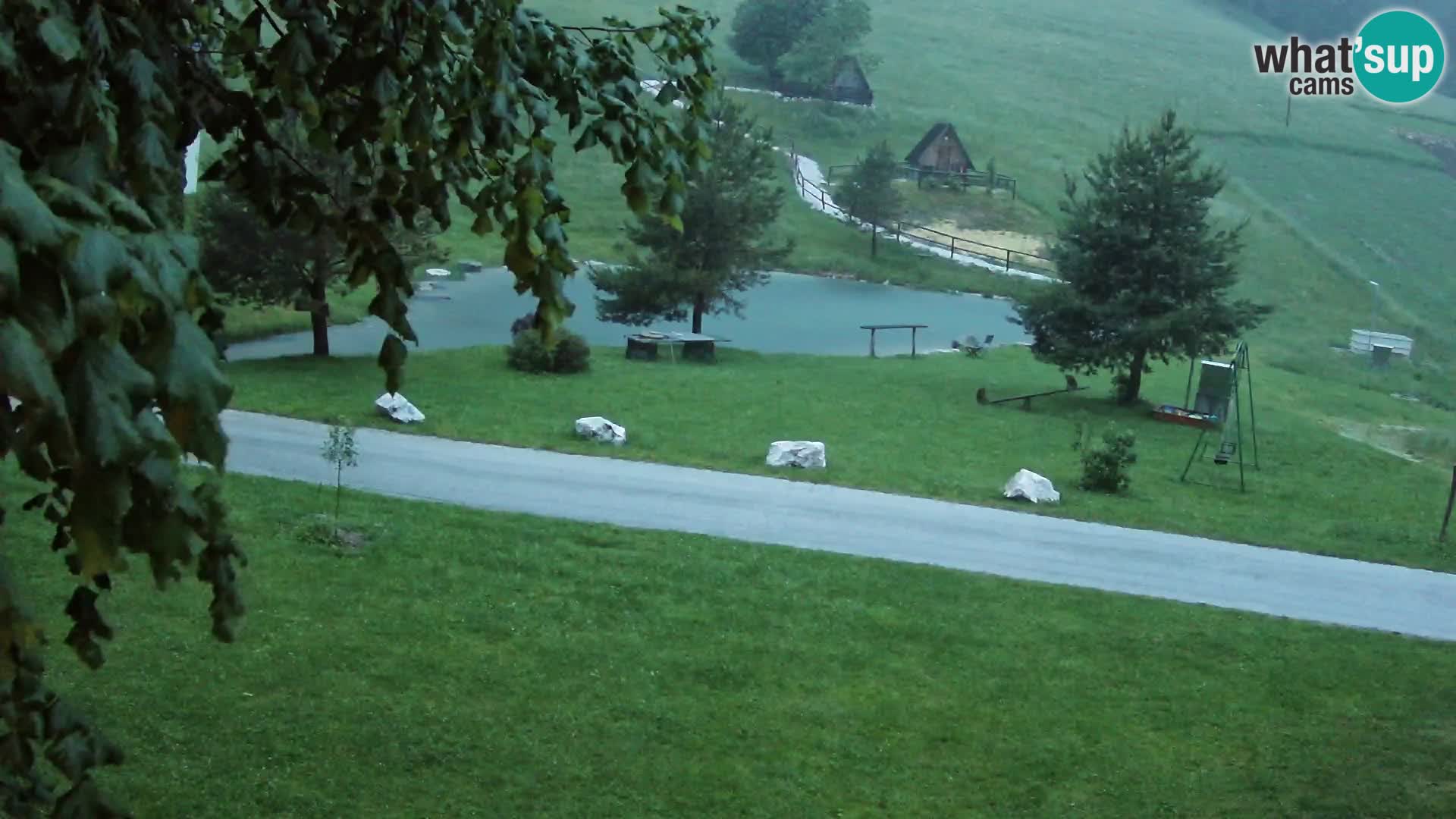 Étang à la ferme Pr’Vrhovc | Caméra en direct
