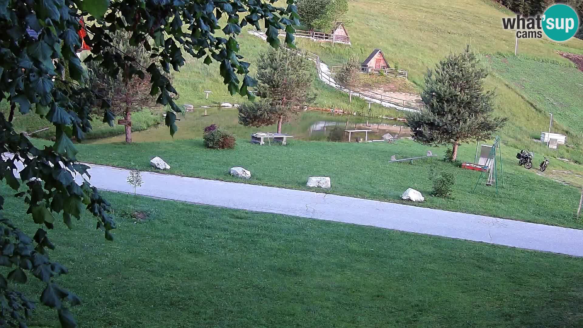 Estanque en la Finca Pr’Vrhovc | Cámara web