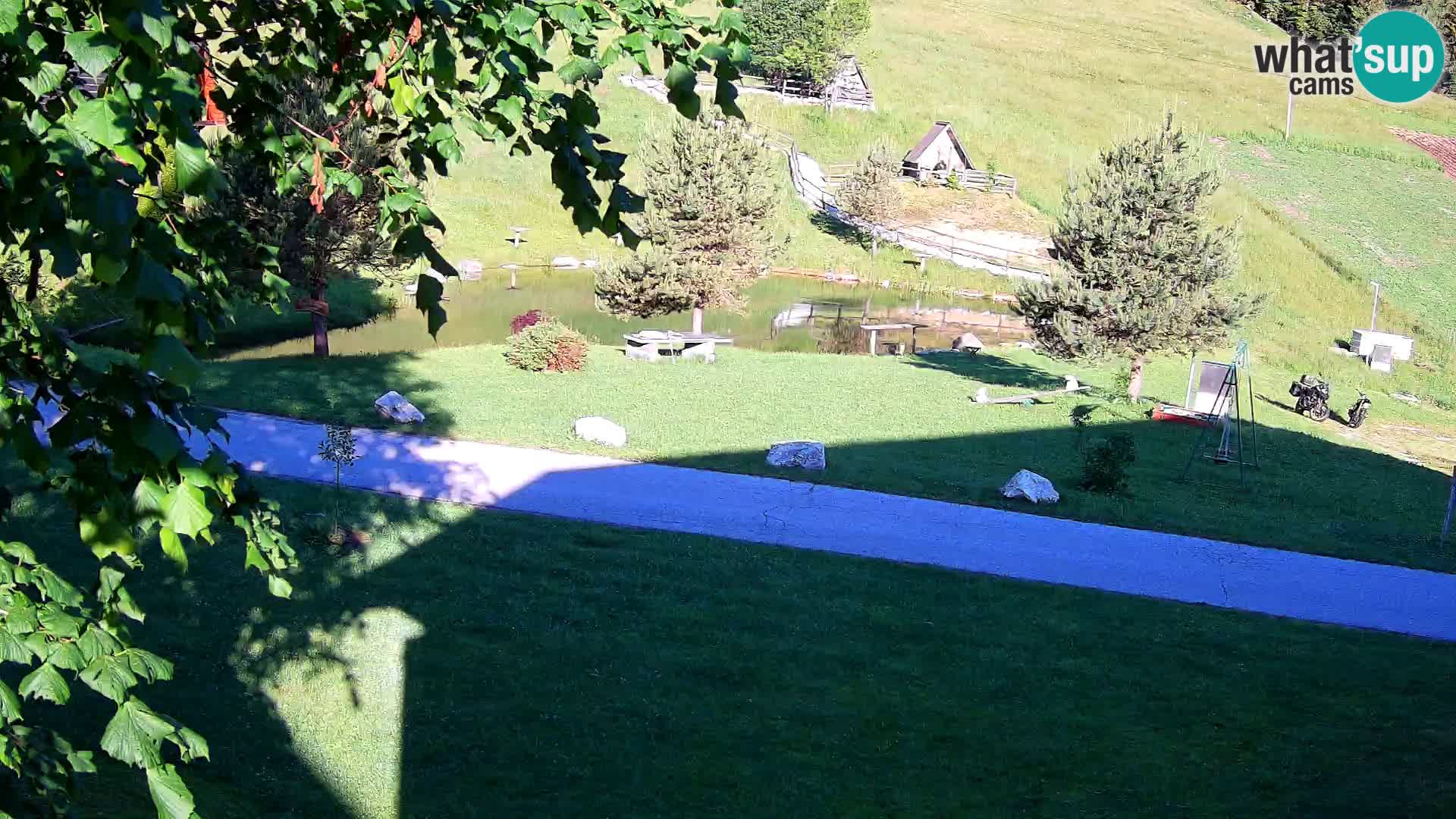 Ribnik na Domačiji Pr’Vrhovc | Spletna kamera