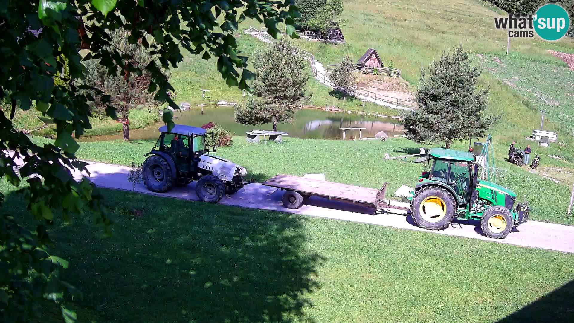 Estanque en la Finca Pr’Vrhovc | Cámara web