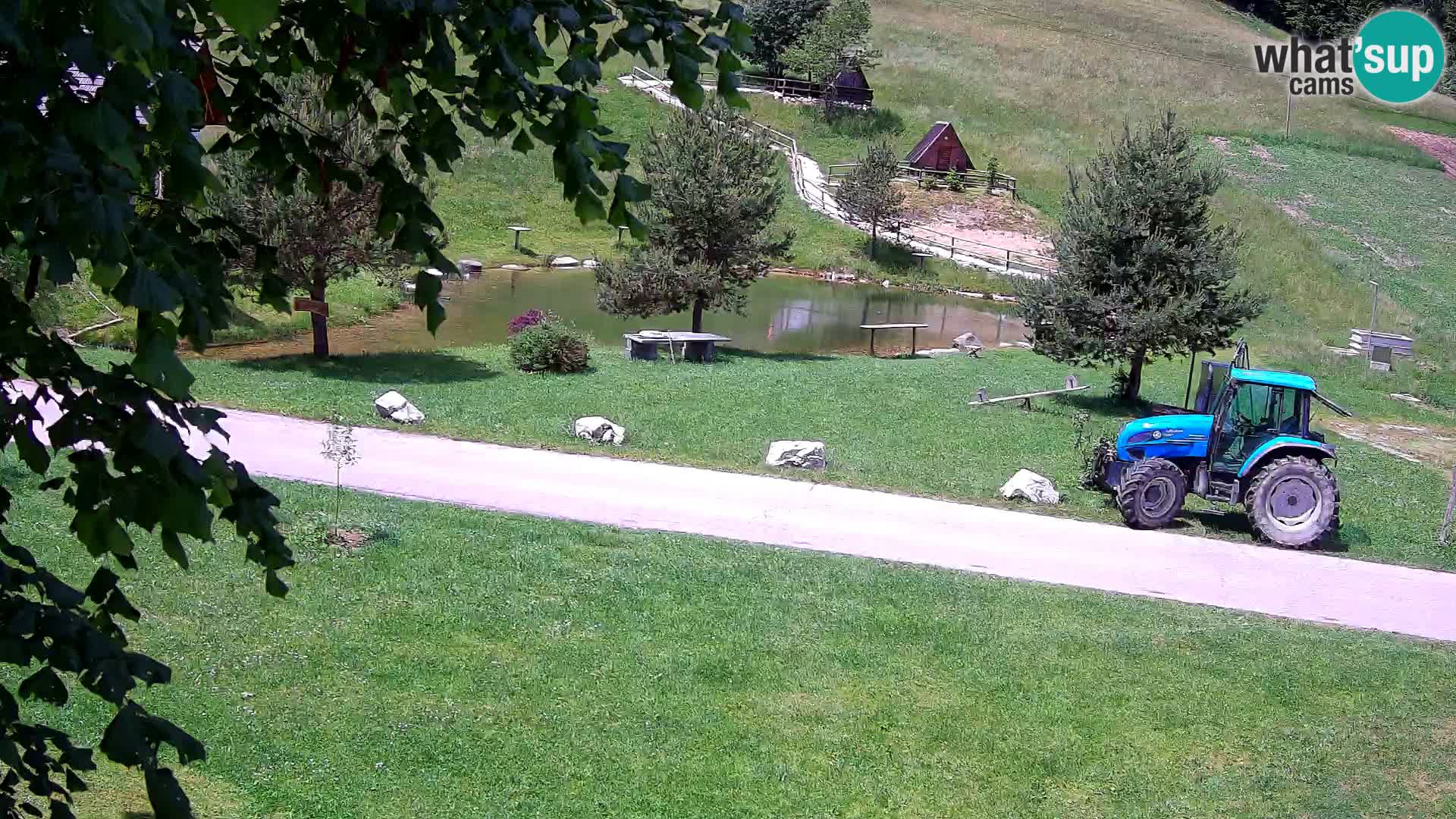 Estanque en la Finca Pr’Vrhovc | Cámara web